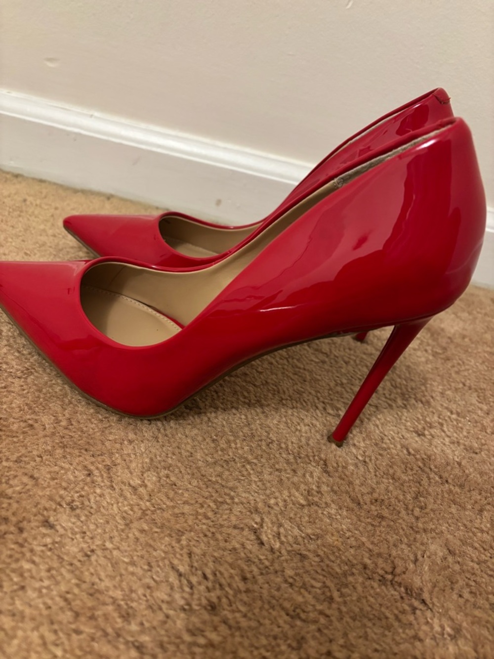 Steve Madden Red Stiletto Pumps